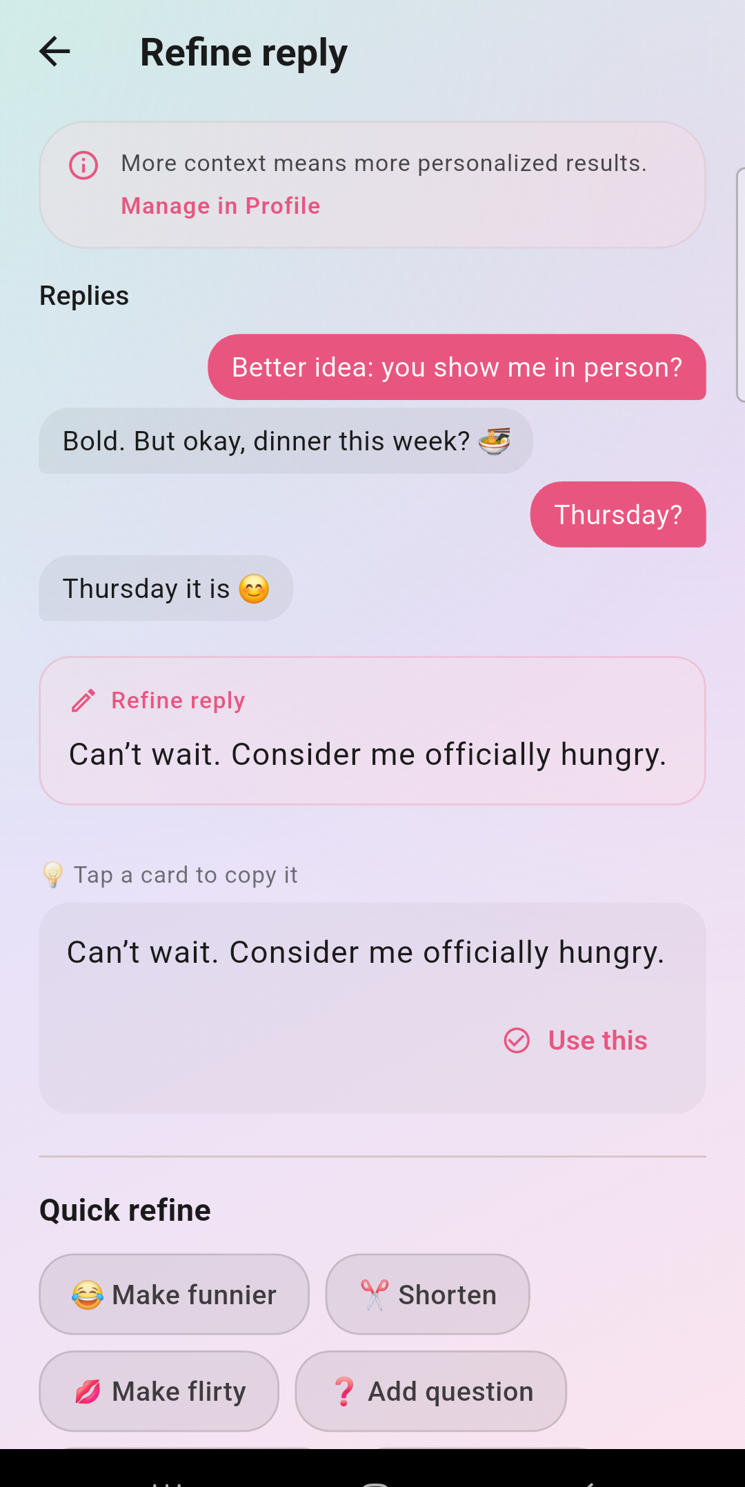 FlirtPilot — Live Conversations