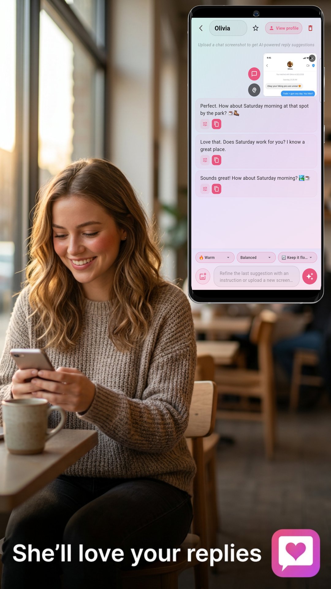 FlirtPilot — AI Reply Suggestions